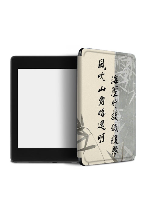 For Kindle Case Scribe E-book Kpw5 Oasis3 Panda Cartoon Voyage Case-Color:Z9730 Bamboo-Applicable Model:kindle499 Protective Shell 6 Inch