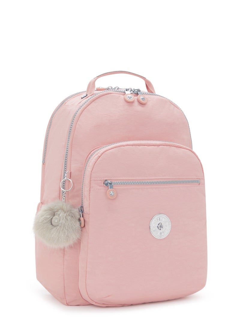 kipling حقيبة ظهر كيبلينغ سيول لاب كبيرة (مع حجرة للكمبيوتر المحمول)Bridal RoseI -427546Y  - Image 4