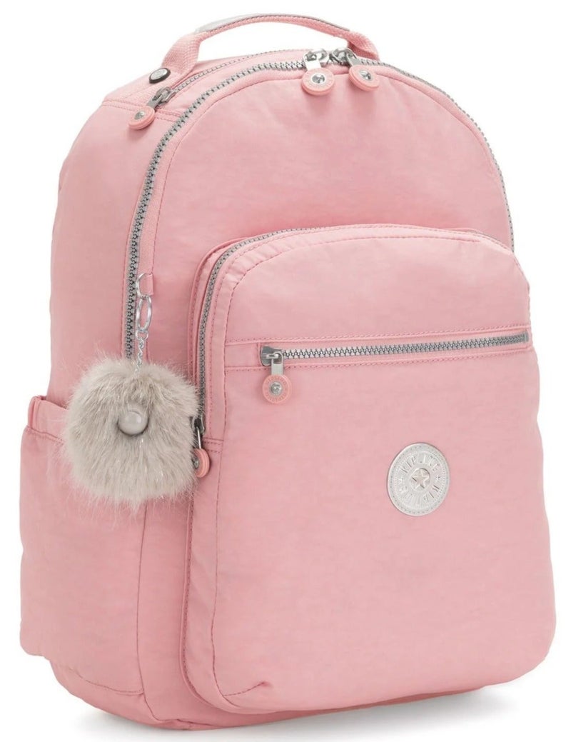 kipling Seoul Lap Large Backpack With Laptop Compartment - Bridal RoseI - Image 4