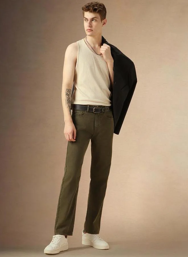 Dennis Lingo Dennis Lingo Mid Rise Straight Fit Jeans