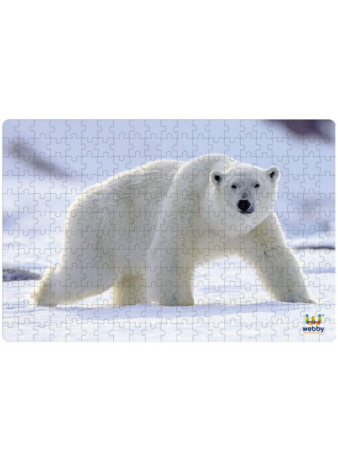 Webby The. Polar Bear Wooden Jigsaw Puzzle for Kid, 252 Pieces - Image 2