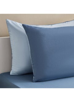 Home Box Vera 2 - Pieces Reversible Microfibre Pillow Cover Set - 50X75 Cm  - Image 3
