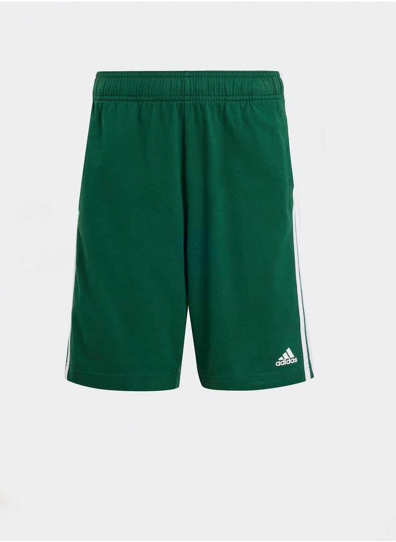 Adidas - شورتات الشباب 3 خطوط - Image 1