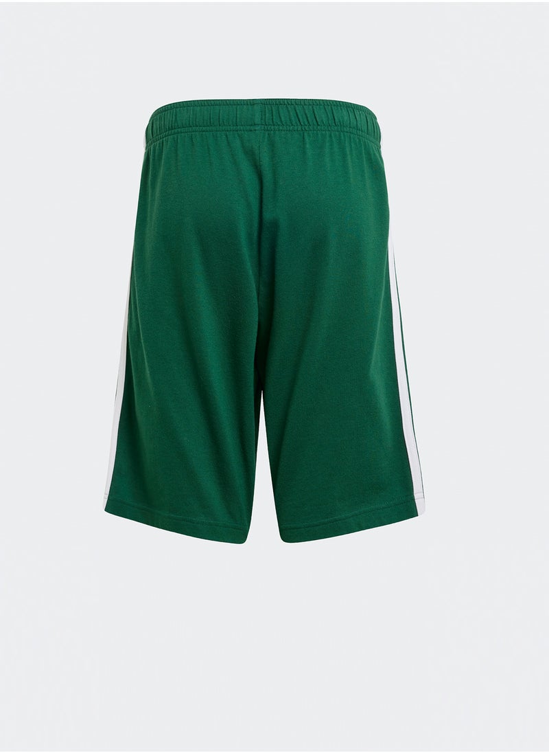 Adidas - شورتات الشباب 3 خطوط - Image 1