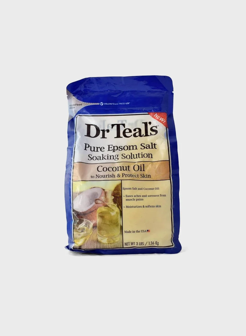 Dr. Teals Epsom Bath Salt Soaking Solution - Coconut Oil