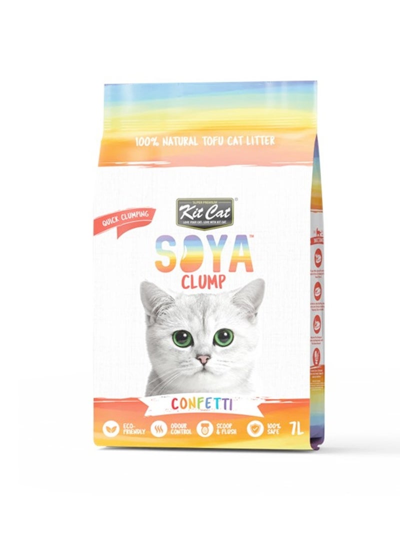 كيت كات نفايات فول الصويا المتكتلة – كونفيتي 7 لتر - Image 1