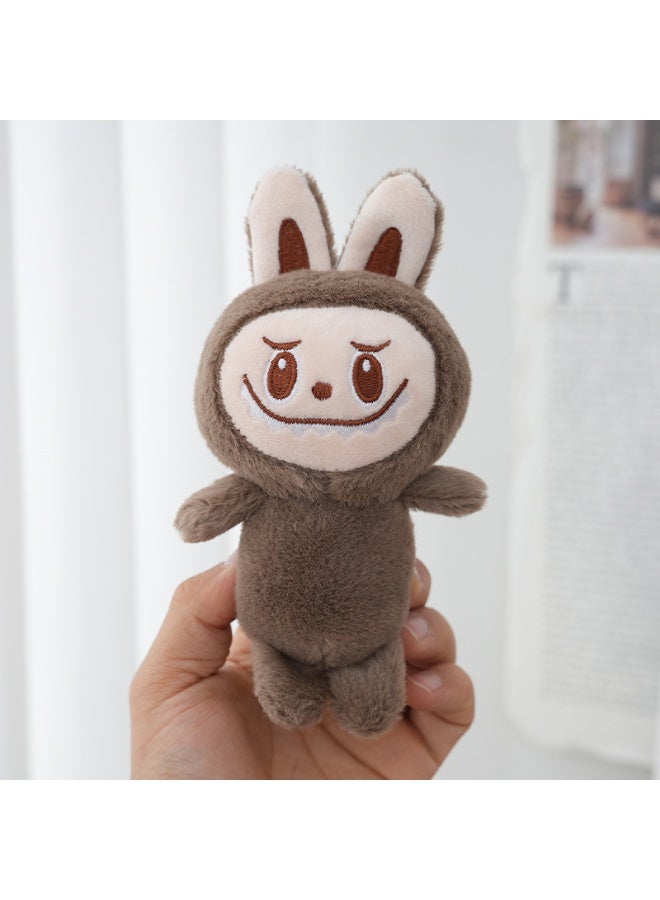 NIBEMINENT 1 Pcs Cartoon Labubu Plush Figurine, Keychain, Bag Pendant  - Image 1