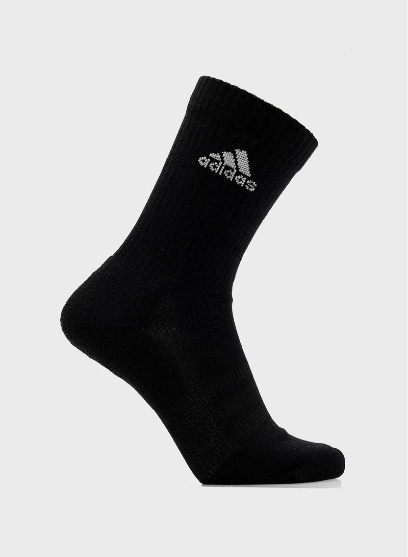 adidas جوارب أديداس سوداء للرجال والنساء