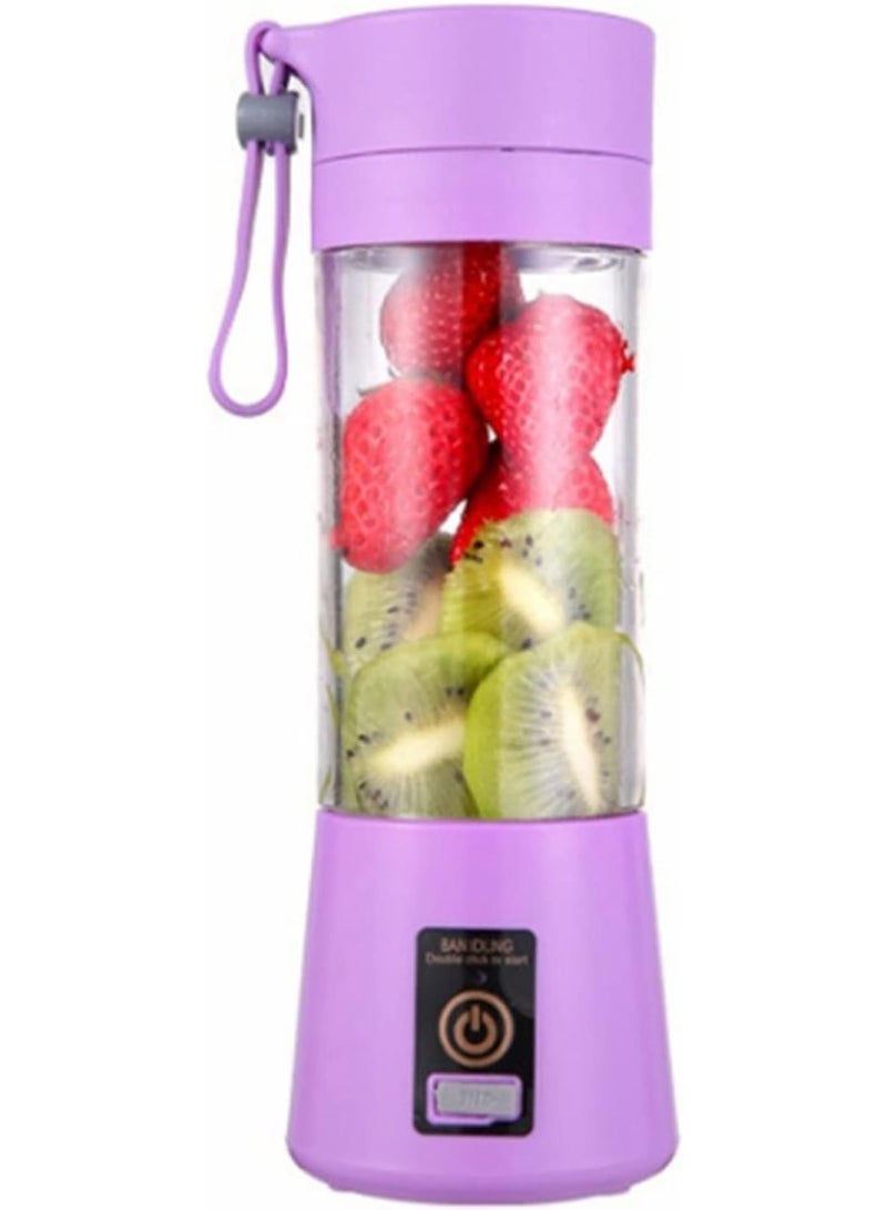 ELTRAZONE Juicer Machines, Electric Juicer Portable Blade Blender USB Mixer Machine Blender Mini Food Processor Personal Juice Mixer Supplies - Image 1