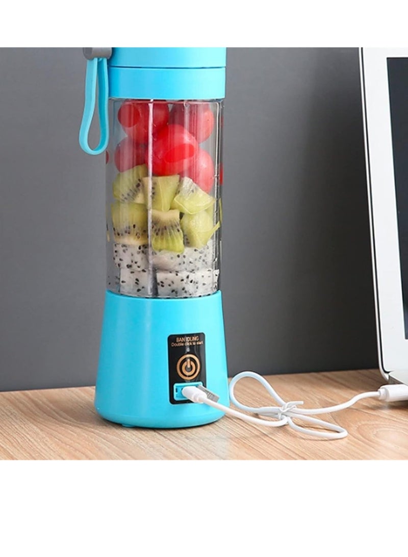 ELTRAZONE Juicer Machines, Electric Juicer Portable Blade Blender USB Mixer Machine Blender Mini Food Processor Personal Juice Mixer Supplies - Image 3