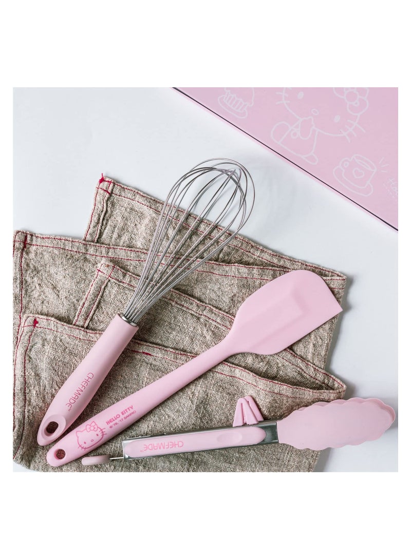 chefmade Hello Kitty Silicone Spatula Non stick Heat Resistant Stainless Steel Inner Core - Image 4