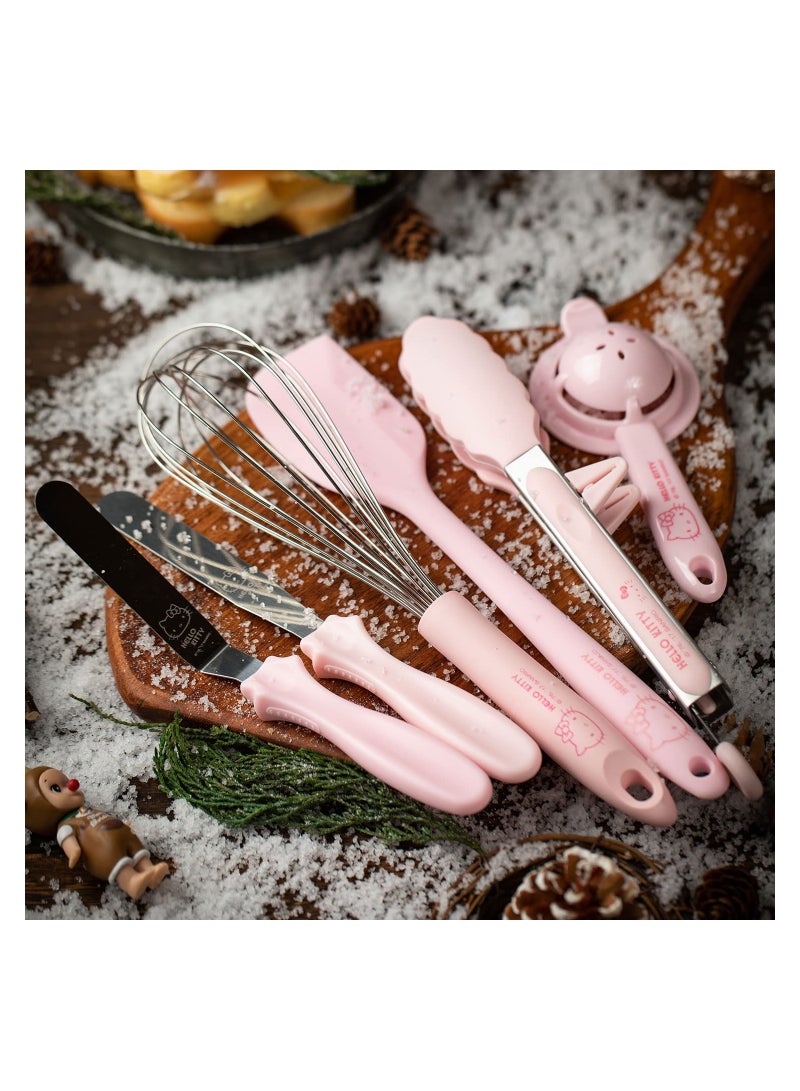 chefmade Hello Kitty Silicone Spatula Non stick Heat Resistant Stainless Steel Inner Core - Image 5