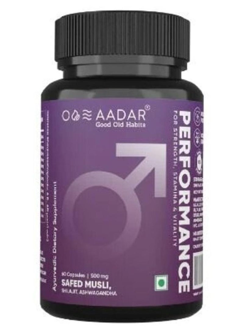 AADAR Performance Capsule For Boosting Stamina 60 Capsules - Image 1