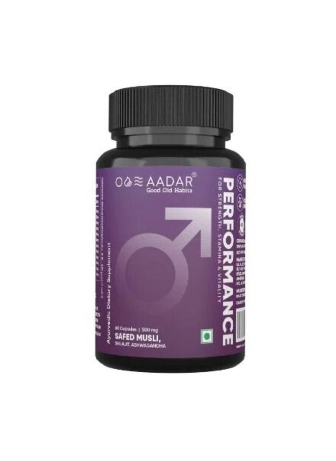 AADAR - Performance Capsule For Boosting Stamina 60 Capsules - Image 1