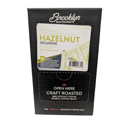 Brooklyn Beans Coffee Pods Hazelnut Decaf  Compatible with Keurig K Cup Brewers Including 20 Machines 40 Count Deliciously Nutty Flavor - Image 5