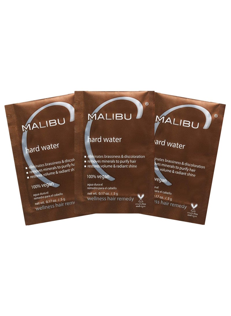 Malibu C Malibu C Hard Water Wellness Hair Remedy - Removes Hard Water Deposits & Impurities from Hair - Contains Vitamin C Complex for Hair Shine + Vibrancy  - Image 1