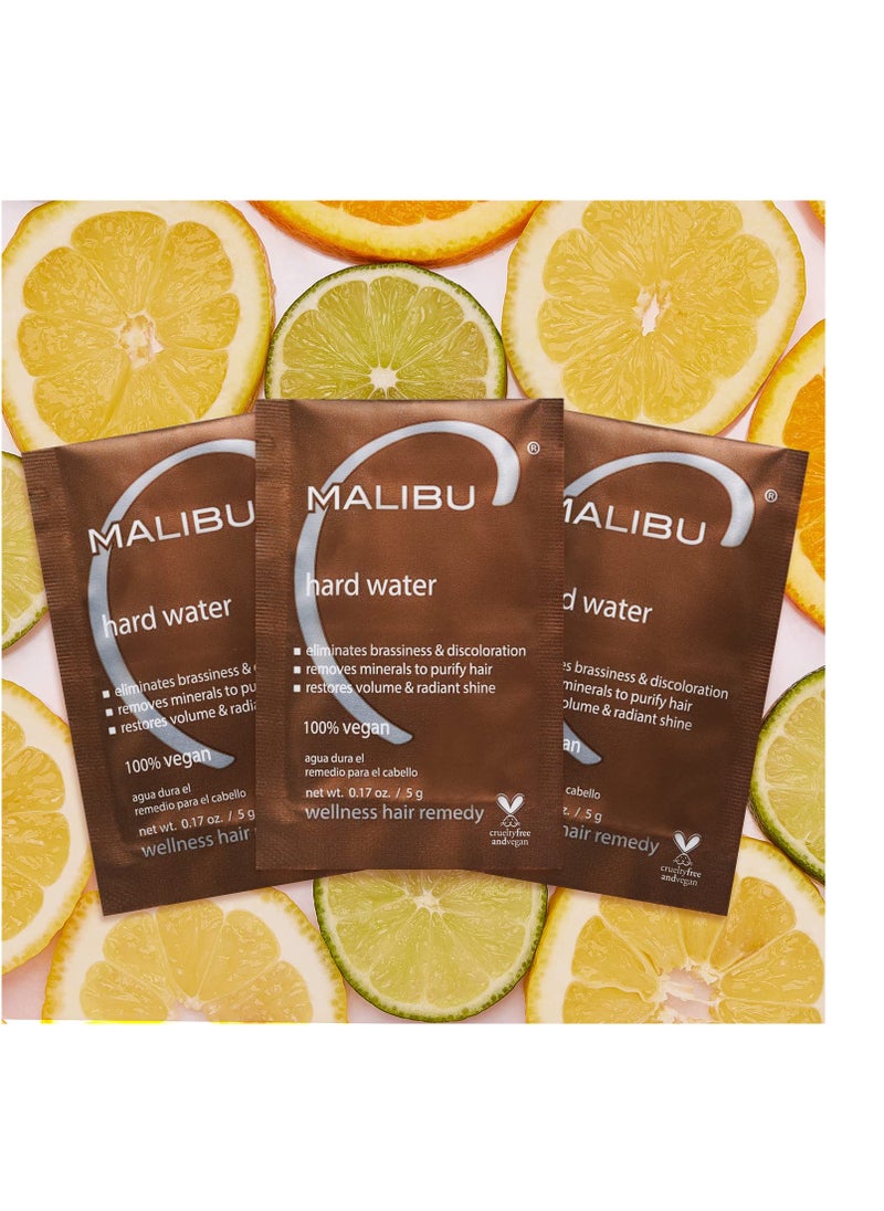 Malibu C Malibu C Hard Water Wellness Hair Remedy - Removes Hard Water Deposits & Impurities from Hair - Contains Vitamin C Complex for Hair Shine + Vibrancy  - Image 2