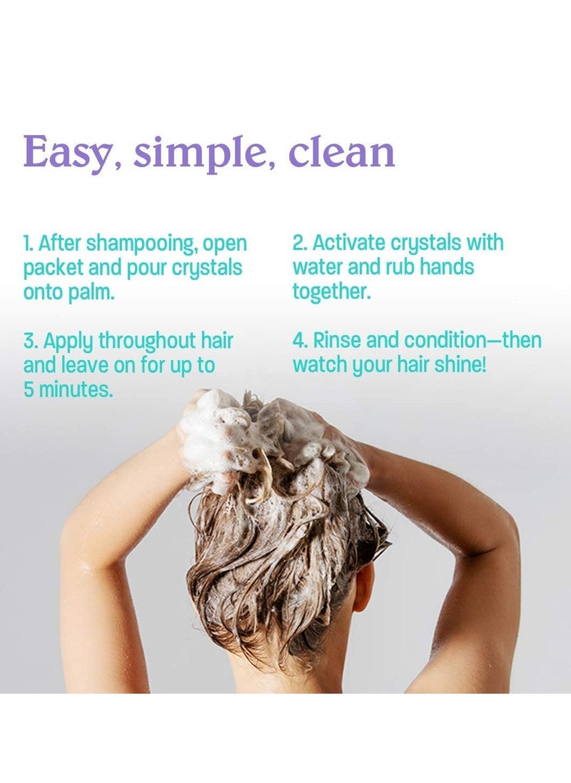 Malibu C Malibu C Hard Water Wellness Hair Remedy - Removes Hard Water Deposits & Impurities from Hair - Contains Vitamin C Complex for Hair Shine + Vibrancy  - Image 4