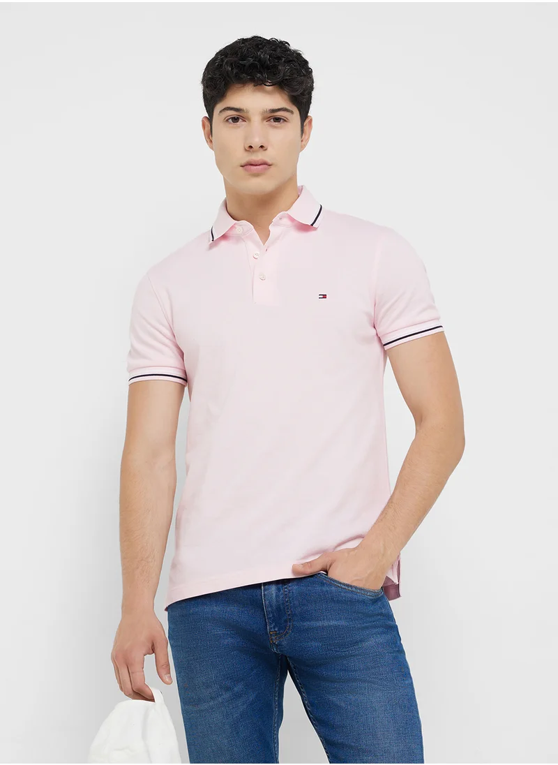 تومي هيلفيغر Slim Tipped Polo