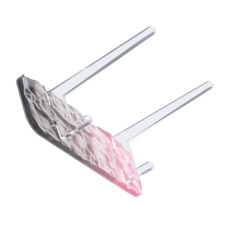 Acrylic Tabletop Display Easel Stand For Photos Cards Buttons And Brooches - Image 2