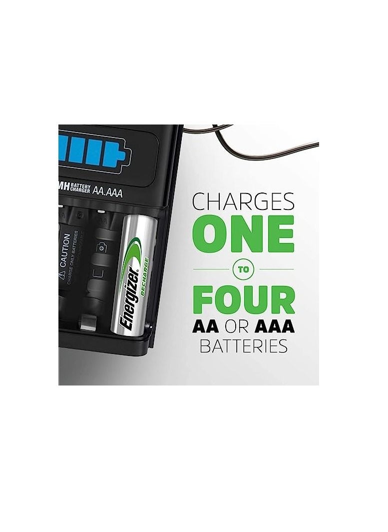 Energizer - AA Rechargeable Energizer Battery Pack of 4 - Image 1