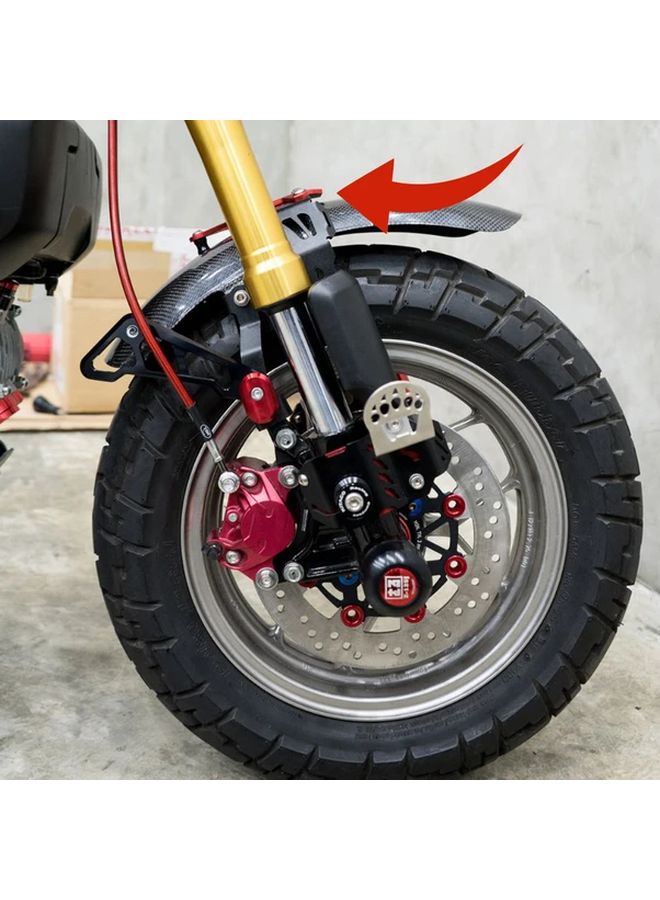 Front Fender Lowering Bracket Support For Monkey 125 Z125 2018 2024 Golden Motorcycle Accessory Robust Design Performance Tuner - Image 4