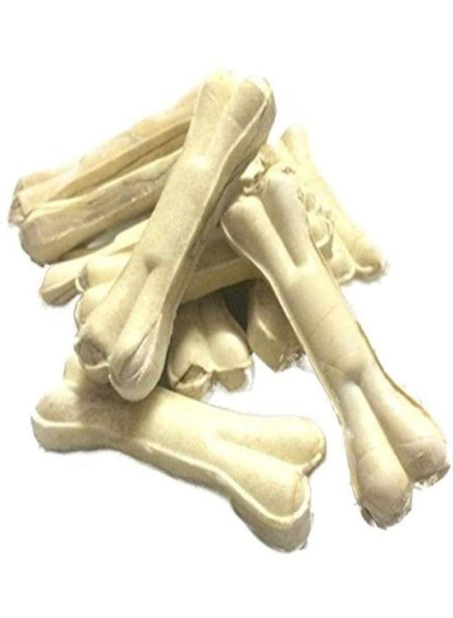 ADB CREATIONS Chicken Flavor Dog Chew Calcium Bone 5 Inch | 2KG Value Pack | Long-Lasting Chews for Strong Teeth & Bones | Healthy Treat for All Breeds - Puppies to Adults | Natural, Tasty & Nutritious - Image 3