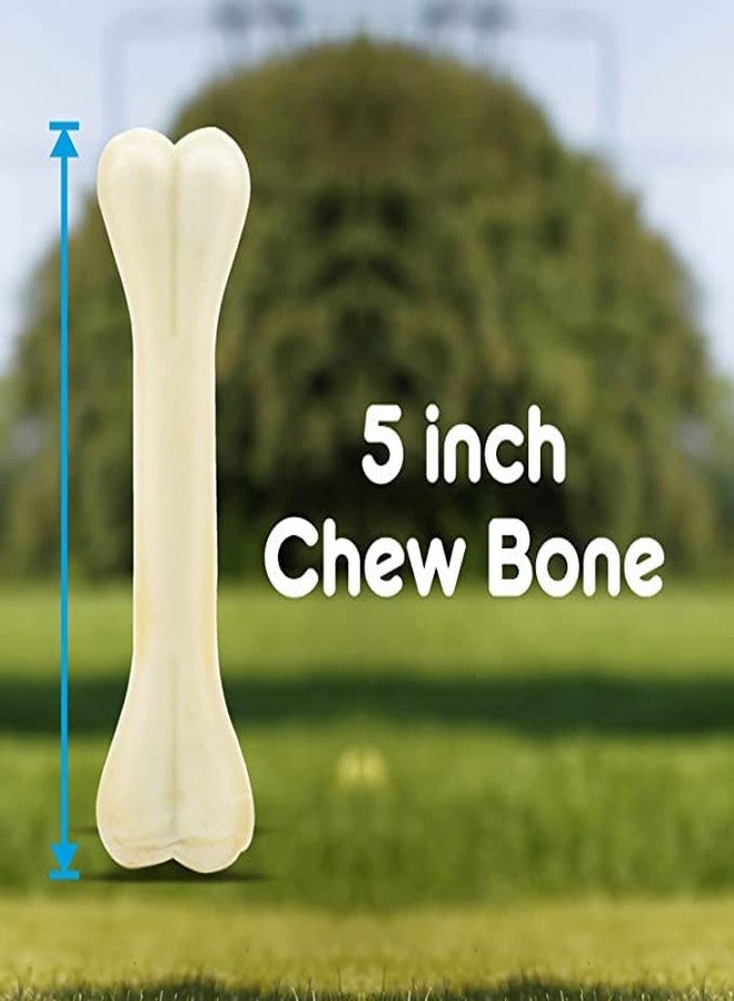 ADB CREATIONS Chicken Flavor Dog Chew Calcium Bone 5 Inch | 2KG Value Pack | Long-Lasting Chews for Strong Teeth & Bones | Healthy Treat for All Breeds - Puppies to Adults | Natural, Tasty & Nutritious - Image 4