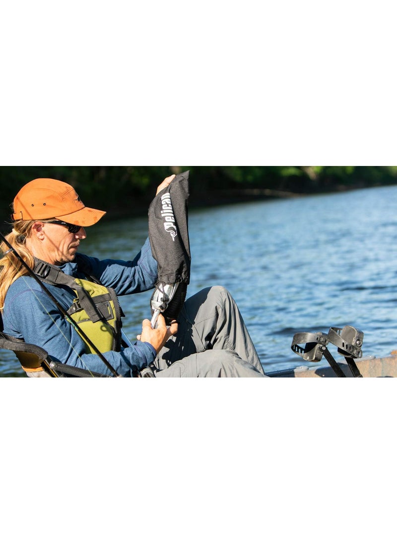 Pelican Compact Anchor Kit for Kayak Canoe SUP Inflatables or Small Boats Foldable Storage Bag Ideal for Fishing Kayak Boating  - Image 2