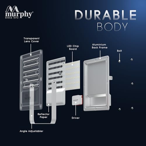 Murphy Lens Model 100W LED Waterproof with Auto On/Off Day Night Light Sensor Flood Light : Pack of 1 (Cool White BIS Approved) - Image 5