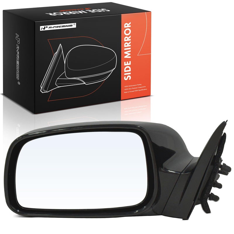 A-Premium مرآة باب كهربائية جانبية للسائق متوافقة مع تويوتا كامري 2007 2008 2009 2010 2011 مدفأة غير قابلة للطي سوداء مرآة خلفية خارجية بديلة 8794006200