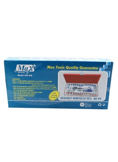 Max Germany Max Germany BS438-S40 Socket Wrench Set, 40 Pieces  - Image 4