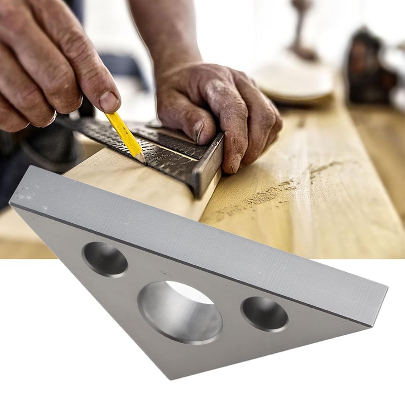 Aluminum Alloy Right Angle Ruler Professional Woodworking Gauge Handheld Measuring Tool - Image 5