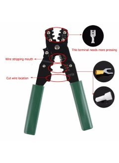 UPTODATETOOLS UPTODATETOOLS Wire Stripper Pliers Multi tool Repair Tool Pliers Cable Wire Stripping Pliers Crimping Tool  - Image 5