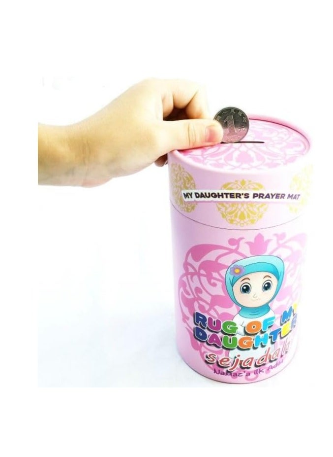Spaceshoop Sejadah Prayer Educational Gift Box for Children, Ramadan Islamic Learning Toy (Pink)  - Image 2