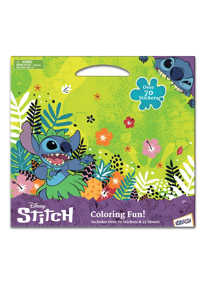 Disney Stitch Color & Activity Book