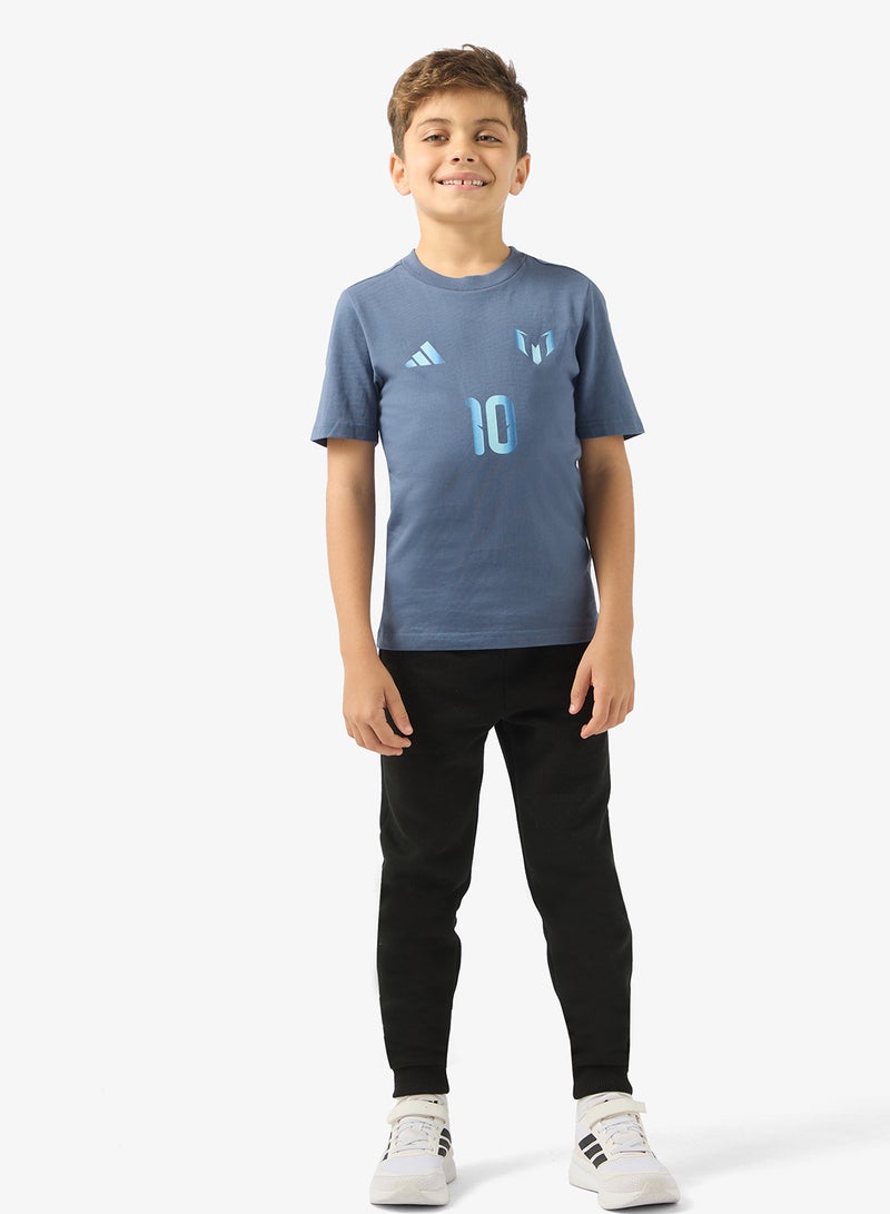 Adidas Youth Messi Name And Number Graphic T-Shirt - Image 4