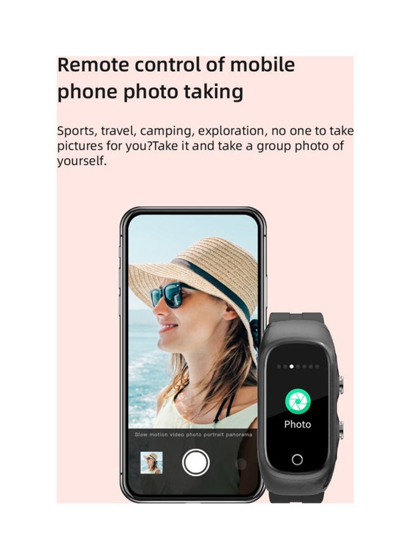 نيبمينينت طقم مكون من ساعة ذكية لتتبع النشاط وسماعات إيربادز TWS أسود - Image 5