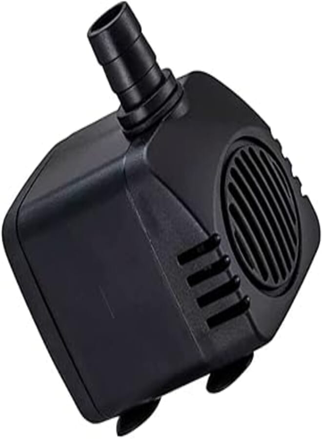 Water Pump 25W Elevates to 1.8cm Vacuum 1000LPH Aquarium Fountain Water Pump for Desert Air Cooler Cultivation