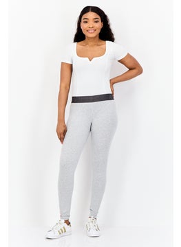 UNDER ARMOUR Women Sportswear Fit Training Leggings, Light Grey  - Image 3