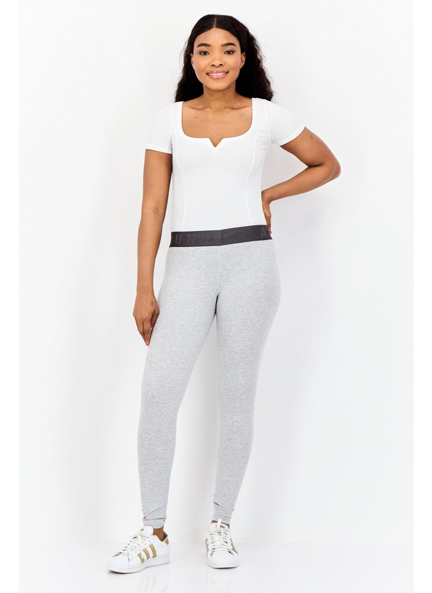Women Sportswear Fit Training Leggings, Light Grey