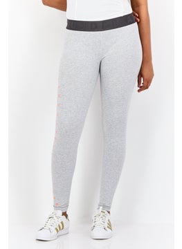 UNDER ARMOUR Women Sportswear Fit Training Leggings, Light Grey  - Image 1
