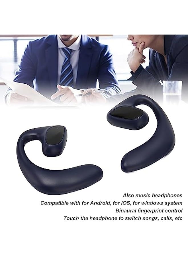 Topleo Translator Earbuds, 3 in 1 Translator Earphones 144 Languages, 02S Speed Translation, Touch/Playback/Talk Mode, Noise Cancelling Headphones Fit I OS and Android (Blue) - Image 3