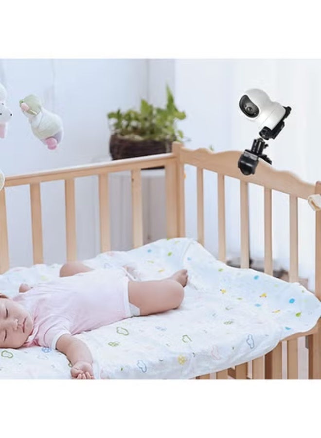 fantasize حامل مراقبة الأطفال، قابل للتدوير 360 درجة، حامل مرن لكاميرا سرير الأطفال - Image 5
