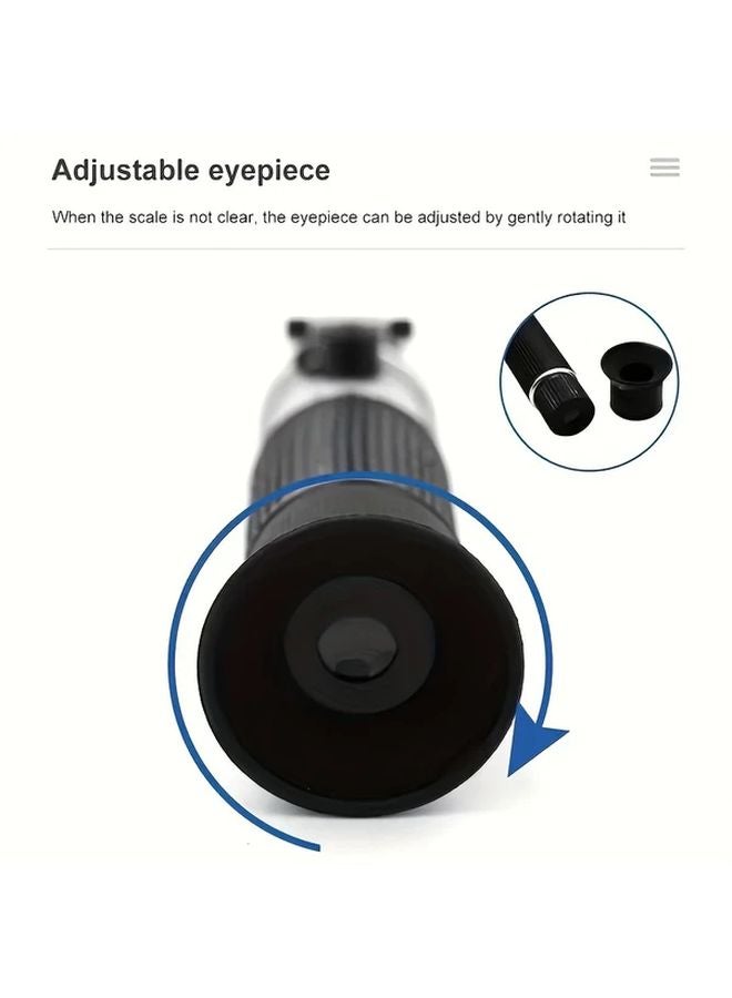 Black Honey Sugar Brix Refractometer With Automatic Temperature Compensation For Homebrew Fruits Vegetables 0 32 Range - Image 4