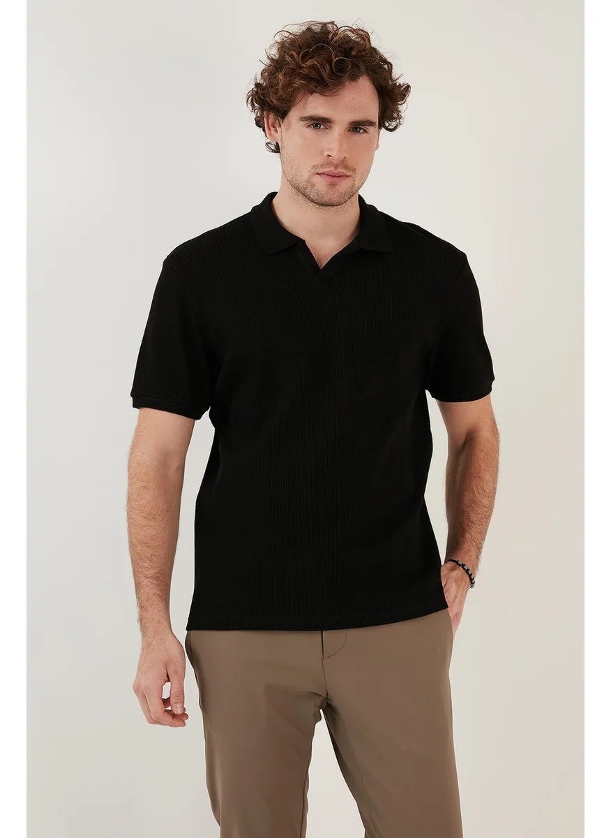 Buratti Cotton Regular Fit Polo T Shirt Men's Polo T Shirt 5902645