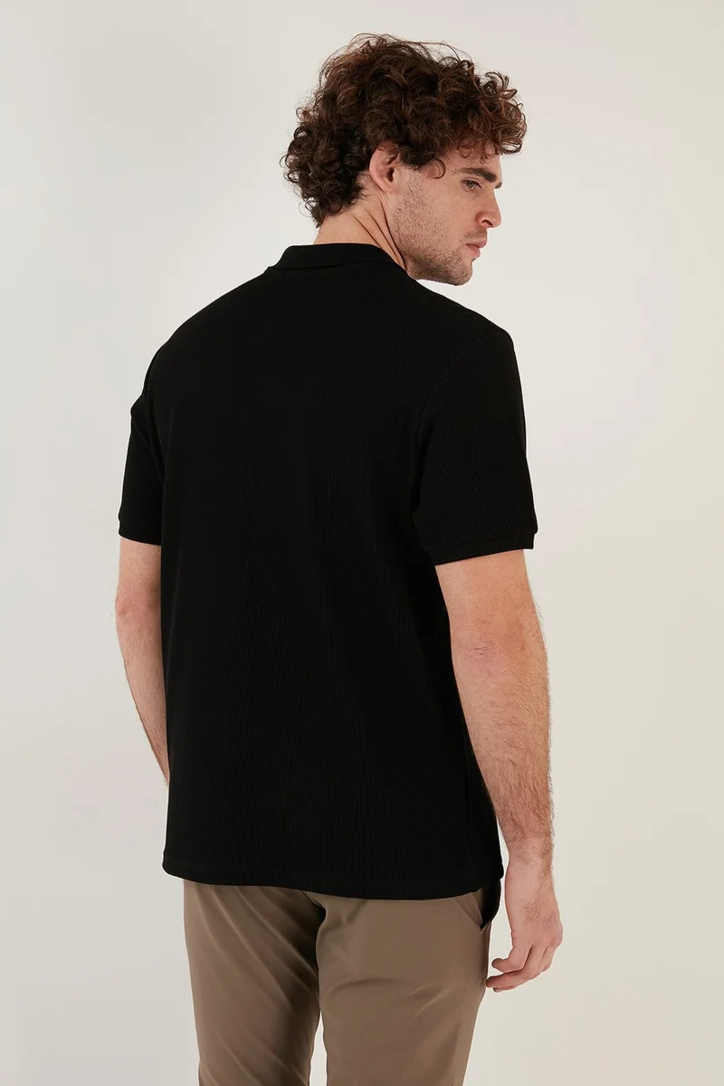 Buratti Cotton Regular Fit Polo T Shirt Men's Polo T Shirt 5902645
