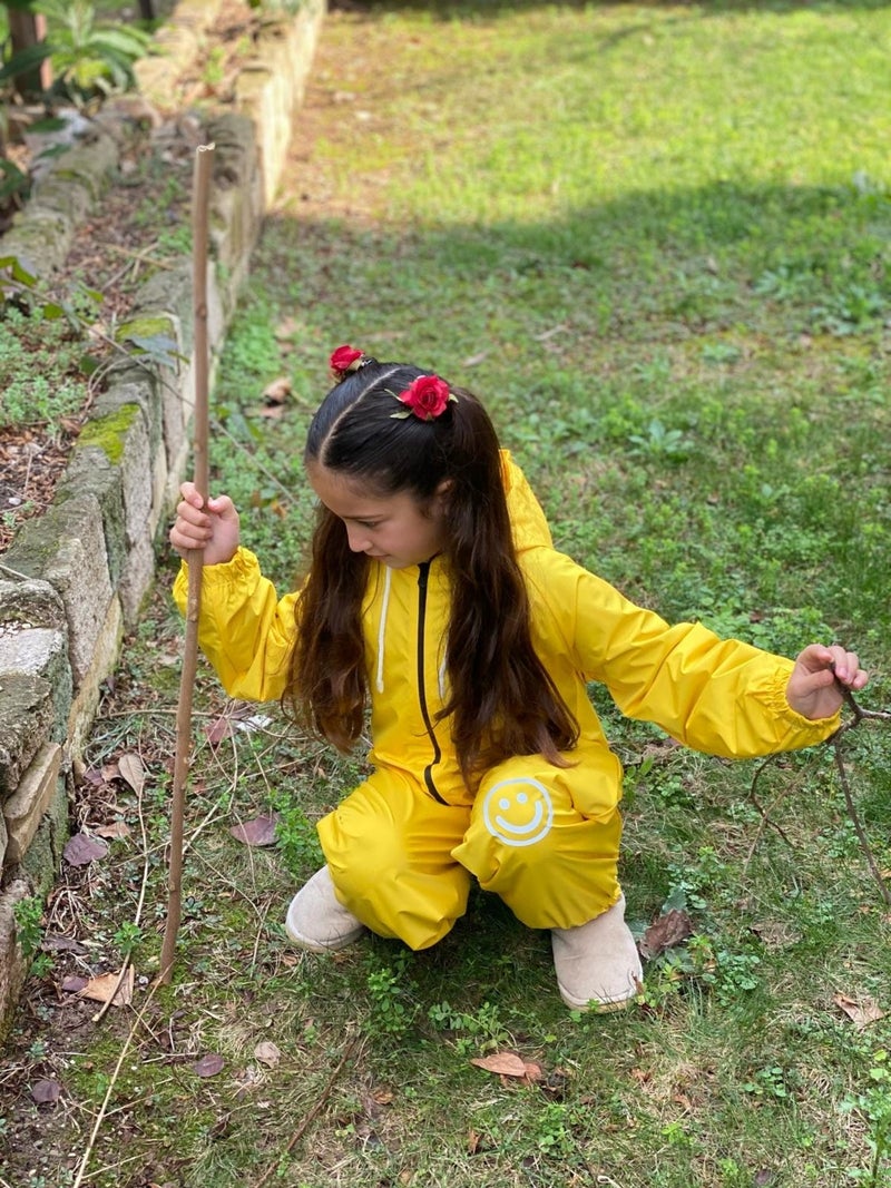Belkızın Atölyesi Belkız's Workshop Yellow Thermal Astronaut Jumpsuit  - Image 3