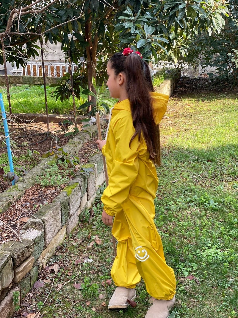 Belkızın Atölyesi Belkız's Workshop Yellow Thermal Astronaut Jumpsuit  - Image 5