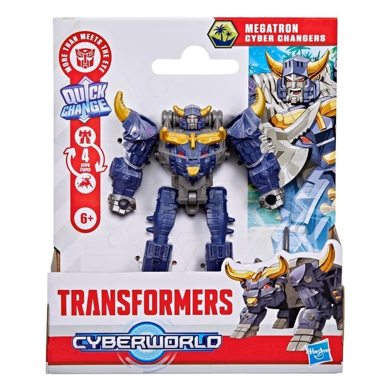 Transformers Cyberworld Megatron Cyber Changers Action Figure (10 cm) - Image 1
